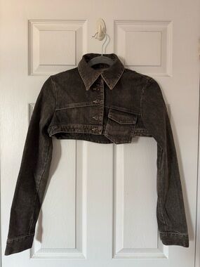 Cropped Denim Jacket